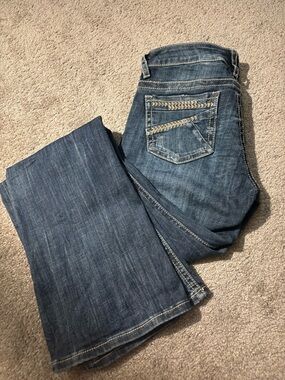 Stetson Dark Blue Denim Boot Cut Jeans